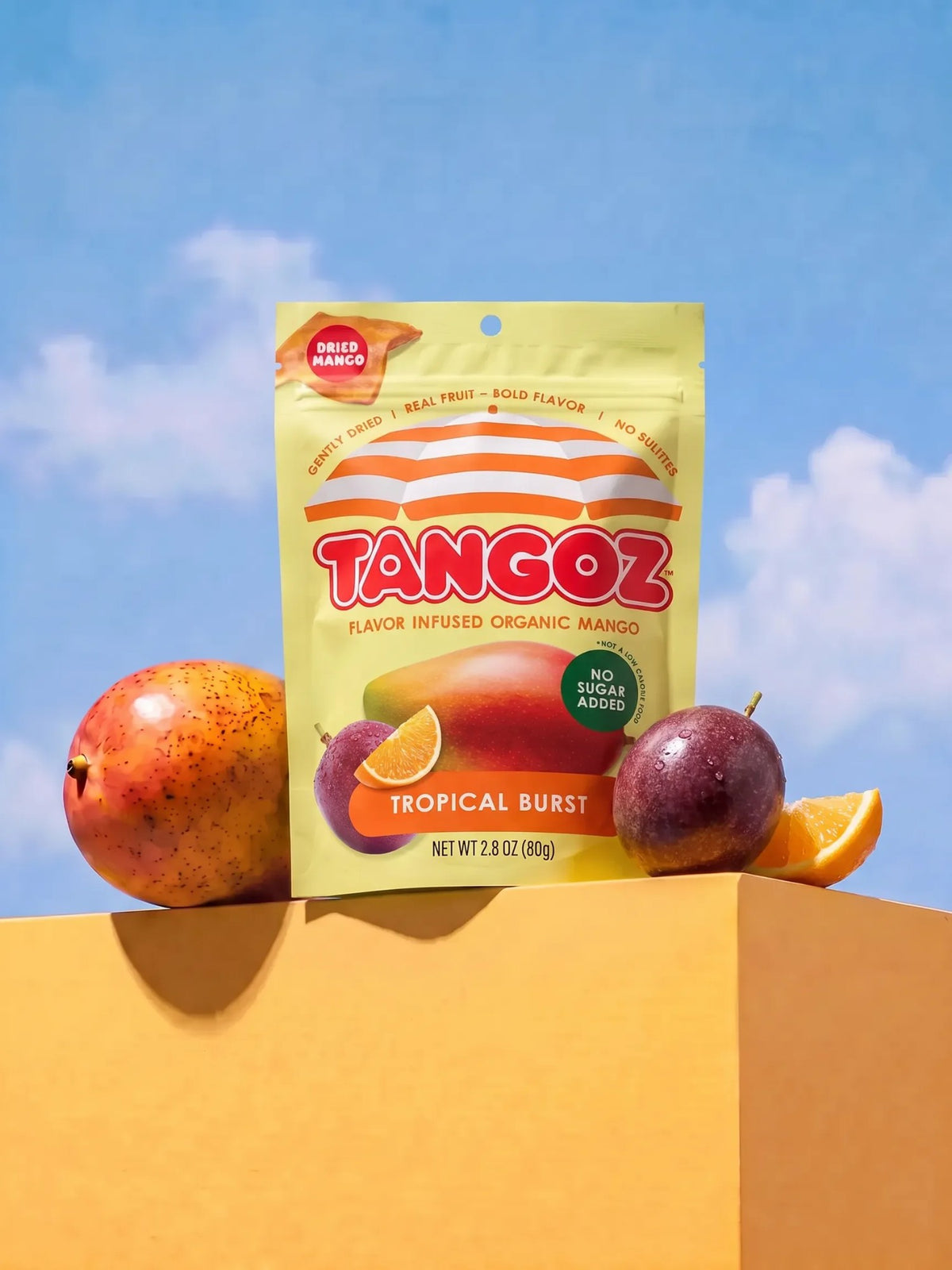 TANGOZ Tropical Burst Organic Dried Mango