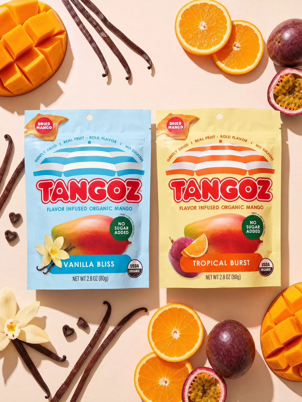 Tropical Pack: 2 Vanilla Bliss + 2 Tropical Burst